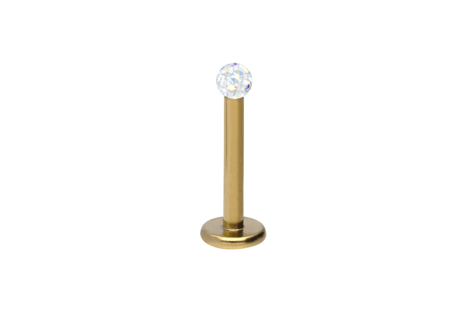Chirurgenstahl Labret Piercing EPOXY-KUGEL